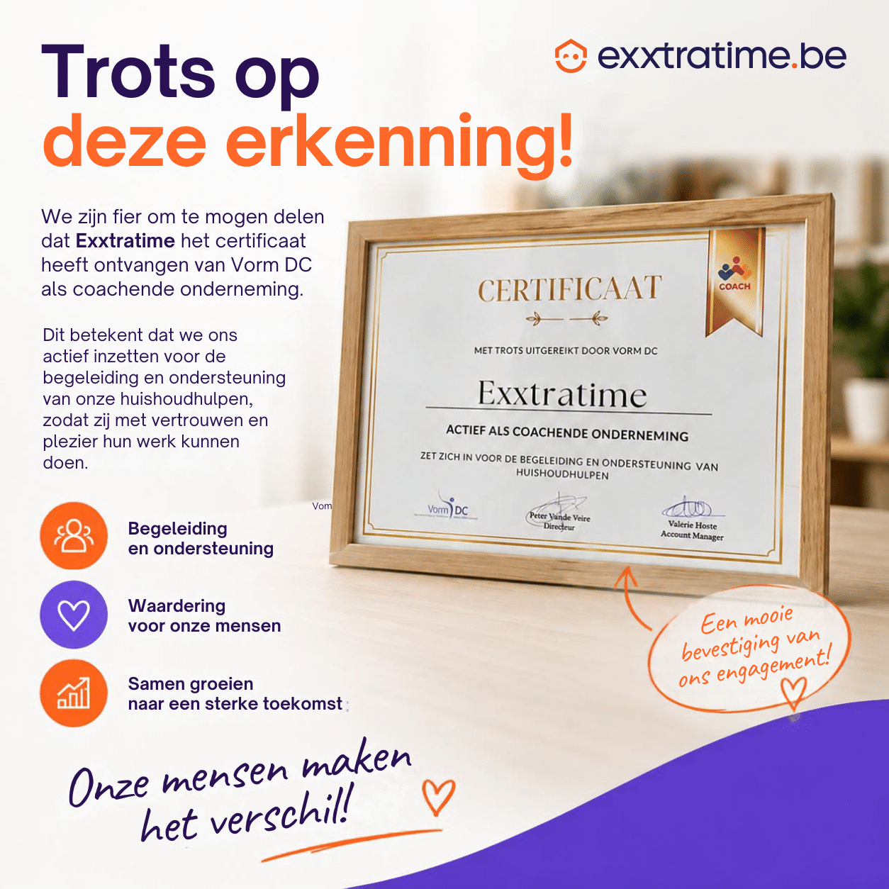 certificaat coachende onderneming